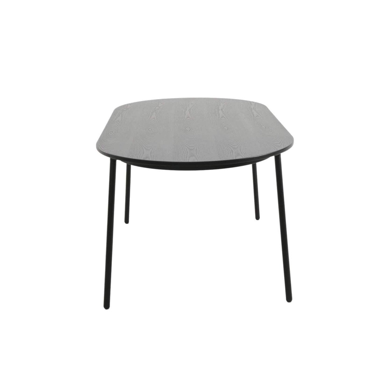 Tule 7 - Piece Dining Set: Steel Frame, 6 Upholstered Chairs, 71'' Oval MDF Tabletop