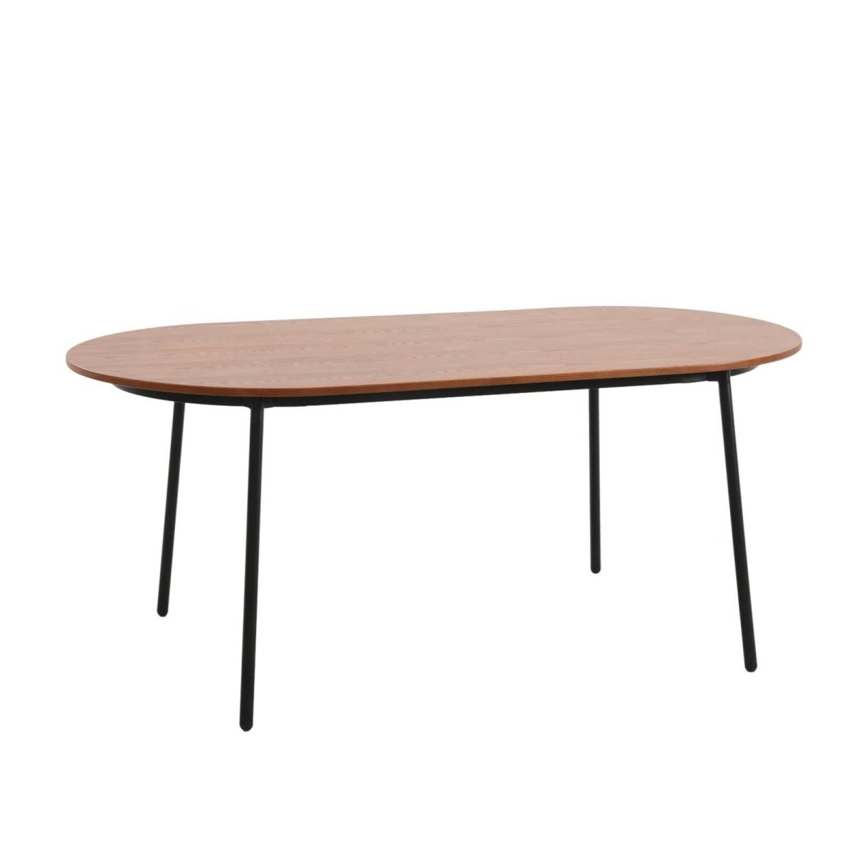 Tule 7 - Piece Dining Set: Steel Frame, 6 Upholstered Chairs, 71'' Oval MDF Tabletop