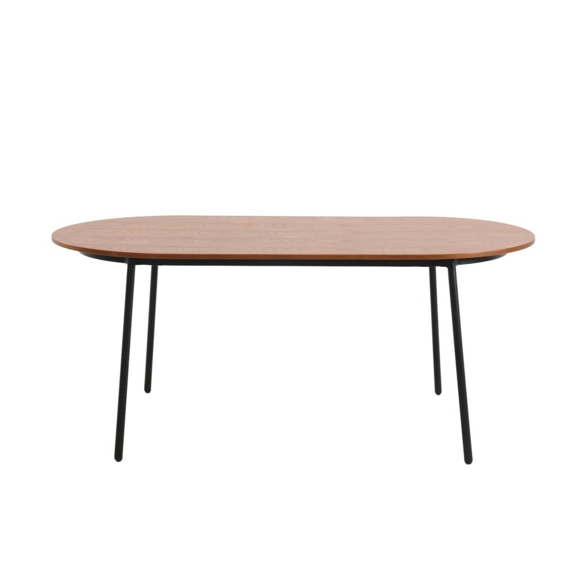Tule 7 - Piece Dining Set: Steel Frame, 6 Upholstered Chairs, 71'' Oval MDF Tabletop