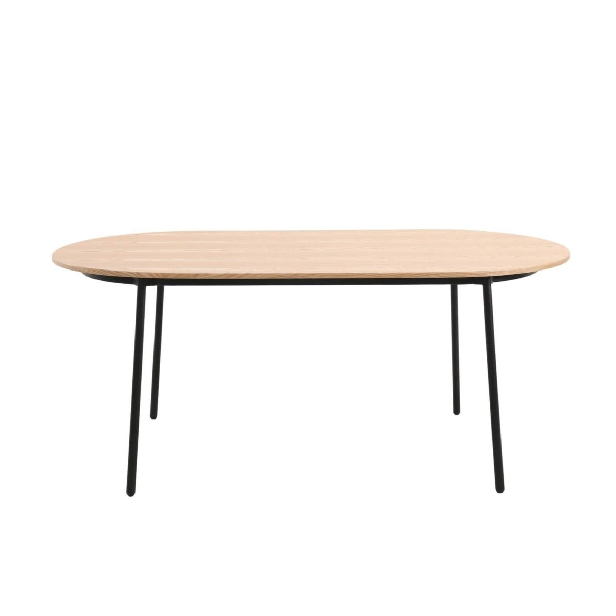 Tule 7 - Piece Dining Set: Steel Frame, 6 Upholstered Chairs, 71'' Oval MDF Tabletop