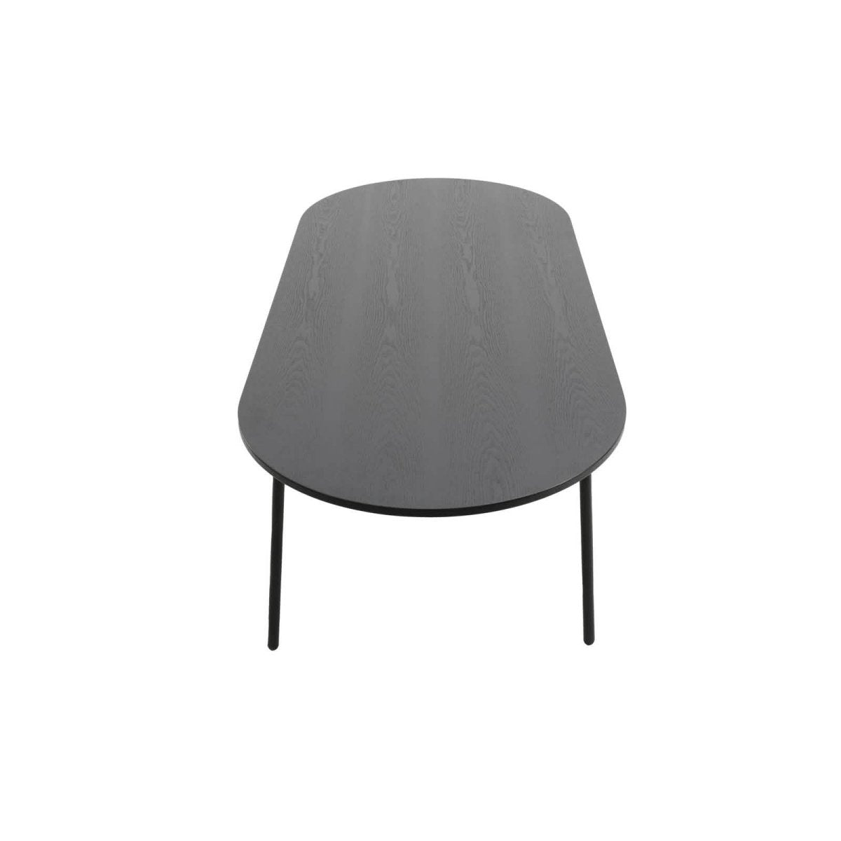 Tule 9 - Piece Dining Set in Steel with 8 Upholstered Seat Dining Chairs and 83" Oval Dining Table with MDF Tabletop