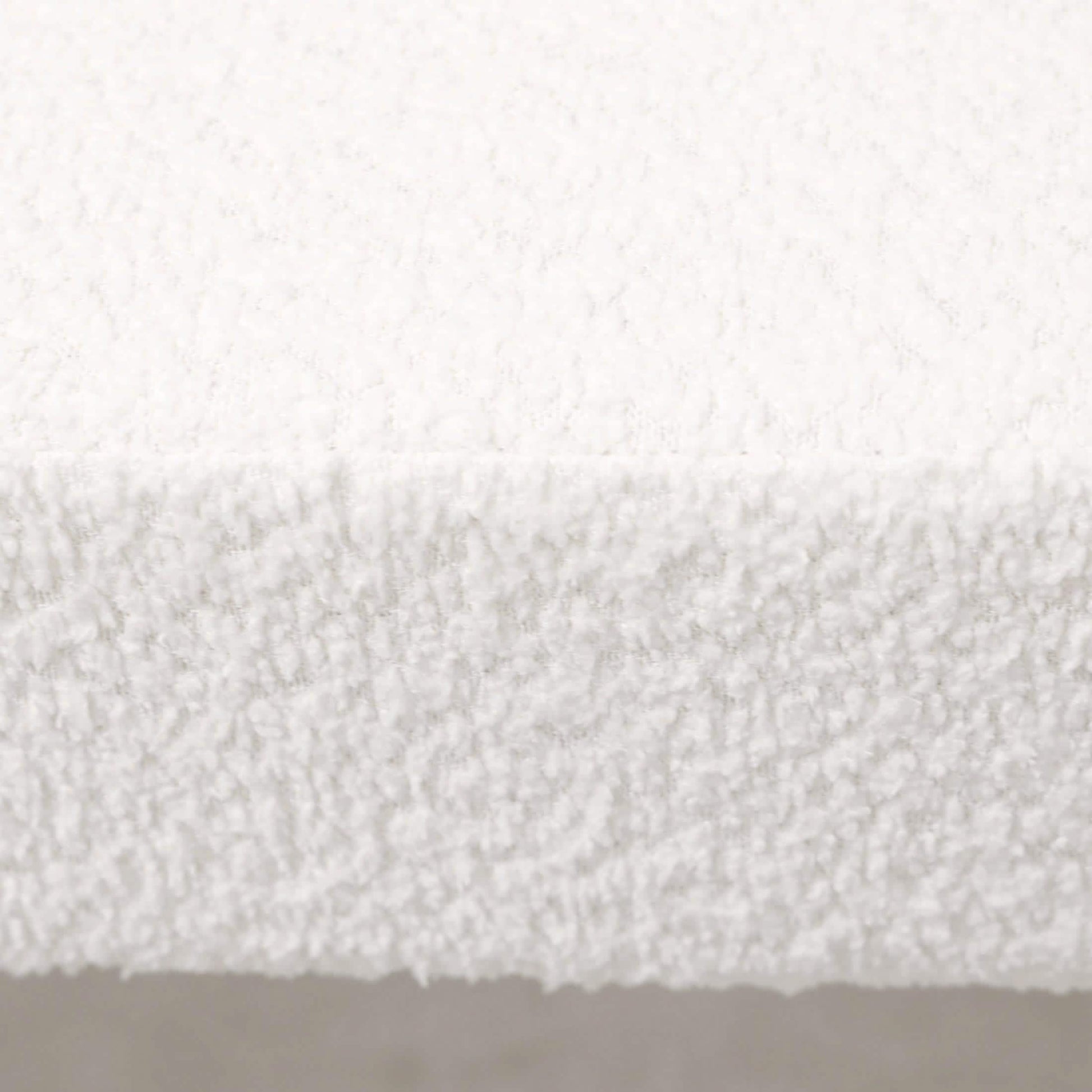 Vint 63" Wide Upholstered Bench in Boucle/Velvet with Curved Waterfall Design
