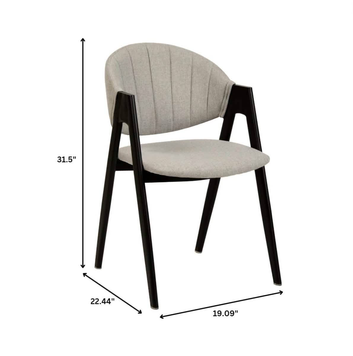 Voren 7 - Piece Dining Set with Rectangular Sintered Stone Dining Table and 6 Upholstered Dining Chairs