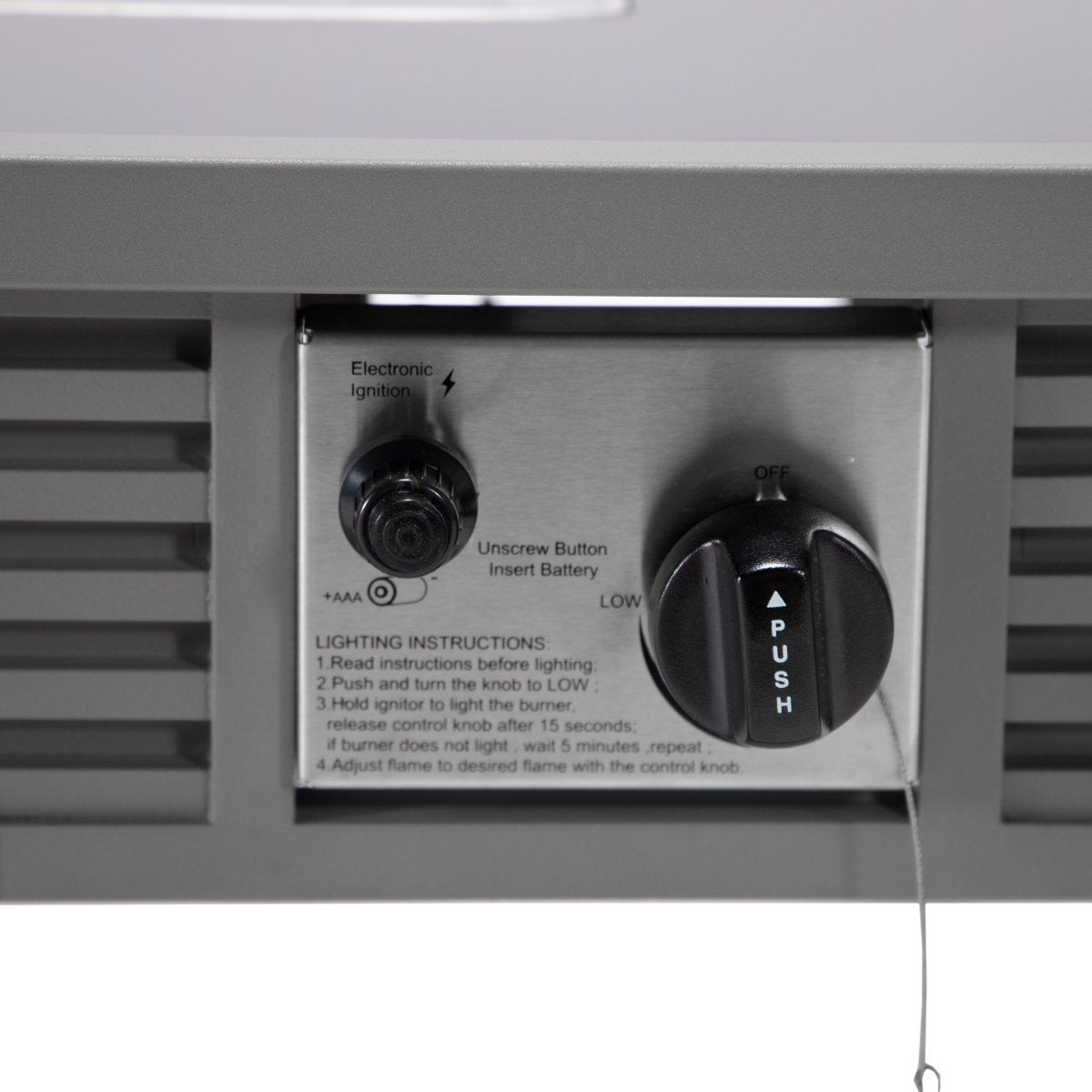 Walbrooke Modern Outdoor Square Fire Pit Table with Powder - Coated Aliuminum Frame Slats/Non Slats Design