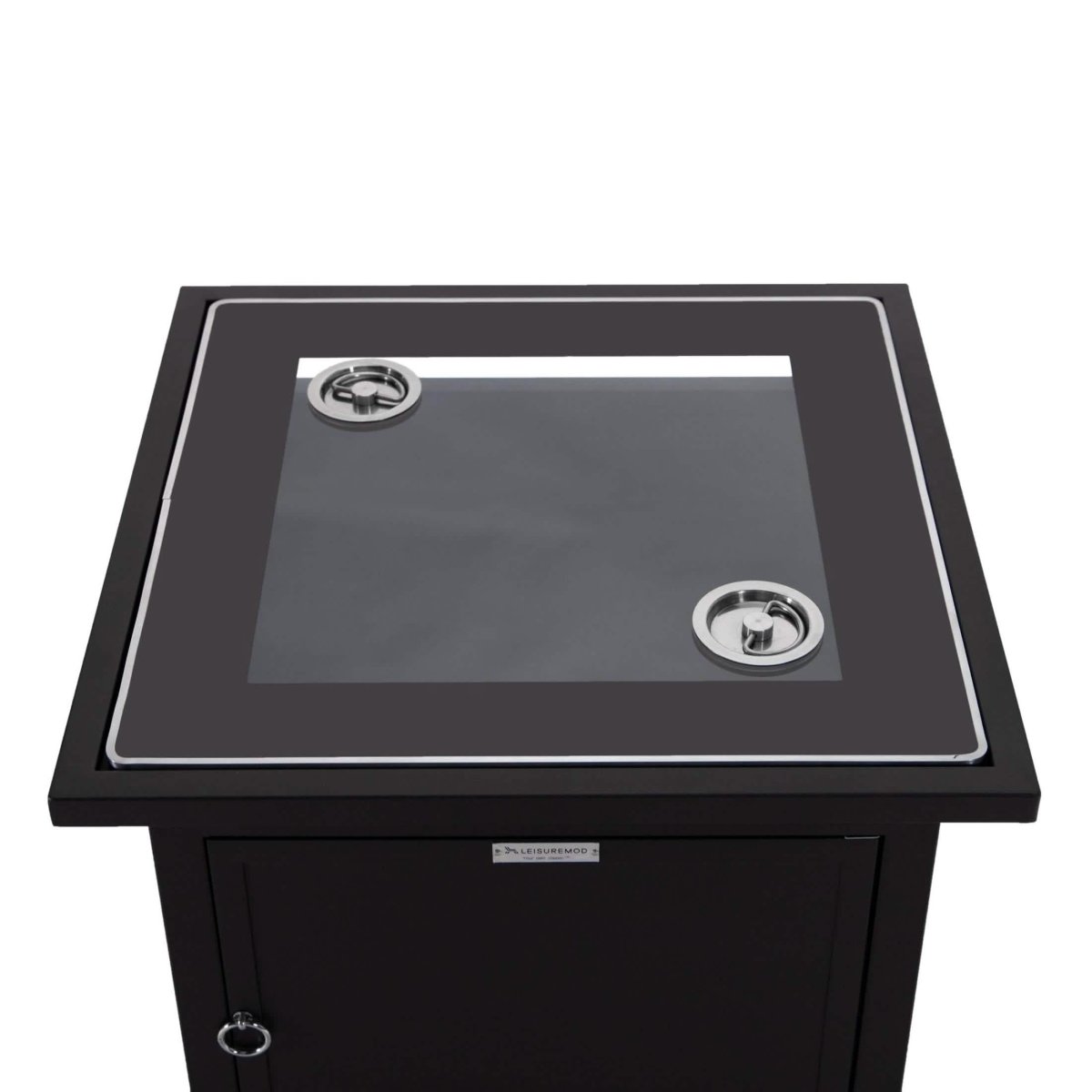 Walbrooke Outdoor Patio Square Fire Pit and Tank Holder