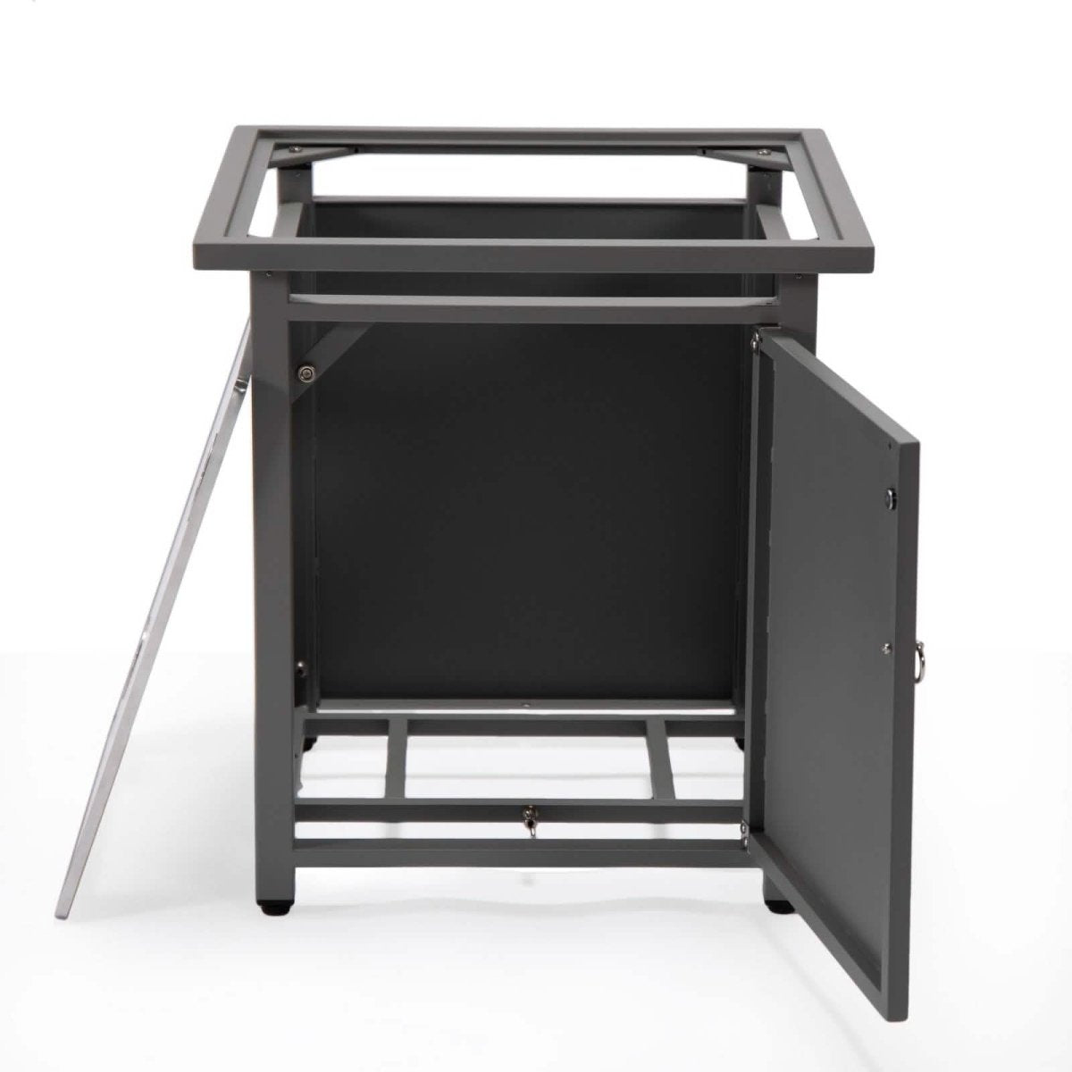 Walbrooke Outdoor Patio Square Fire Pit and Tank Holder