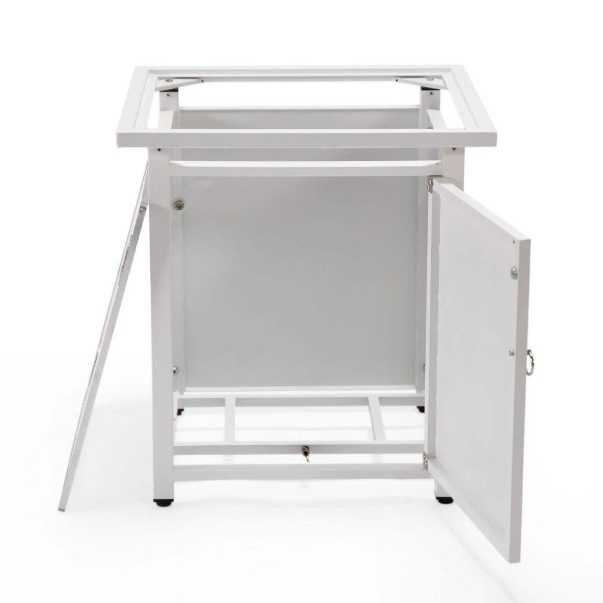 Walbrooke Outdoor Patio Square Fire Pit and Tank Holder