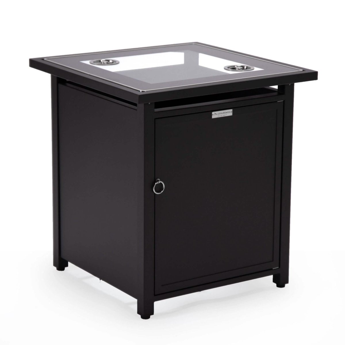 Walbrooke Outdoor Patio Square Fire Pit and Tank Holder