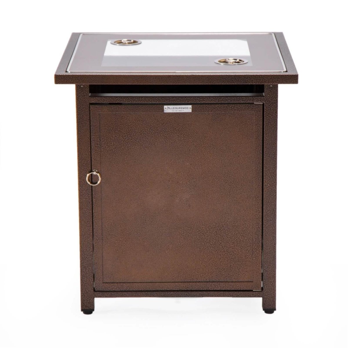 Walbrooke Outdoor Patio Square Fire Pit and Tank Holder