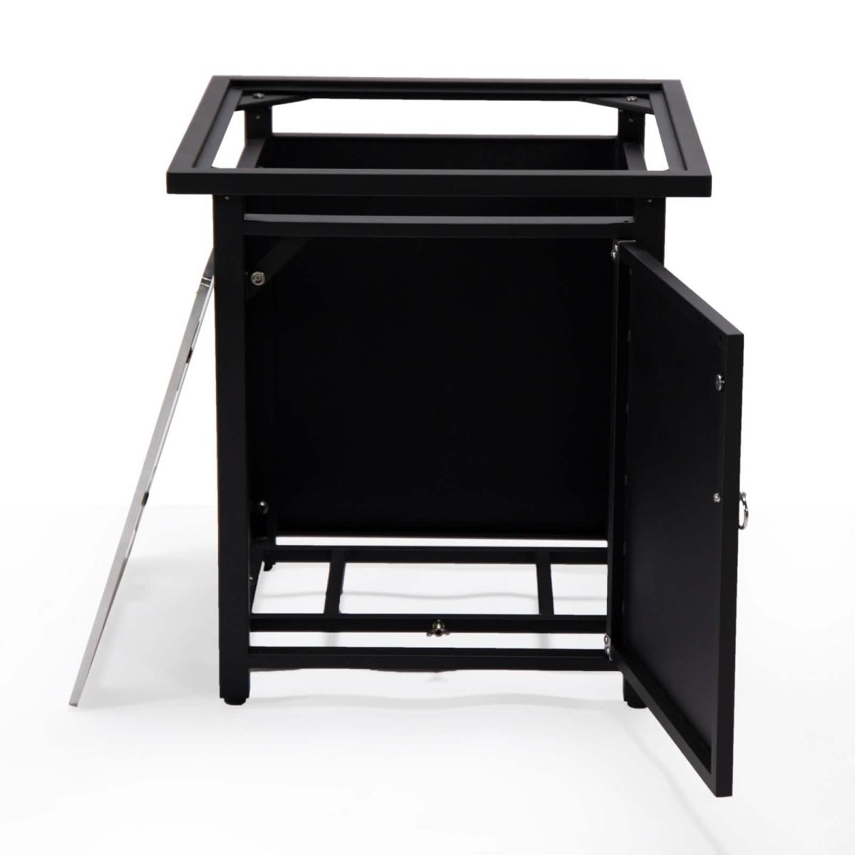 Walbrooke Outdoor Patio Square Fire Pit and Tank Holder