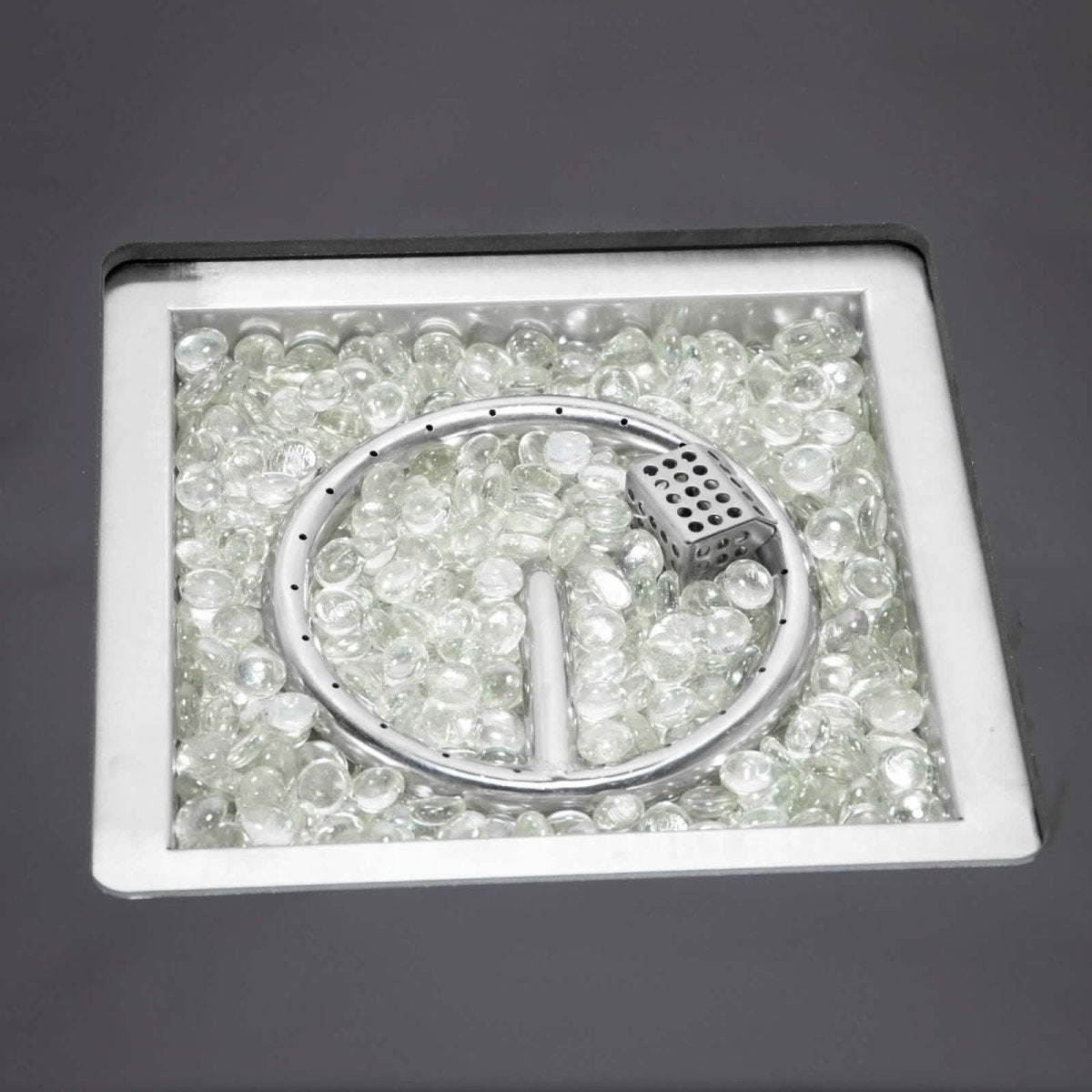 Walbrooke Outdoor Patio Square Fire Pit and Tank Holder