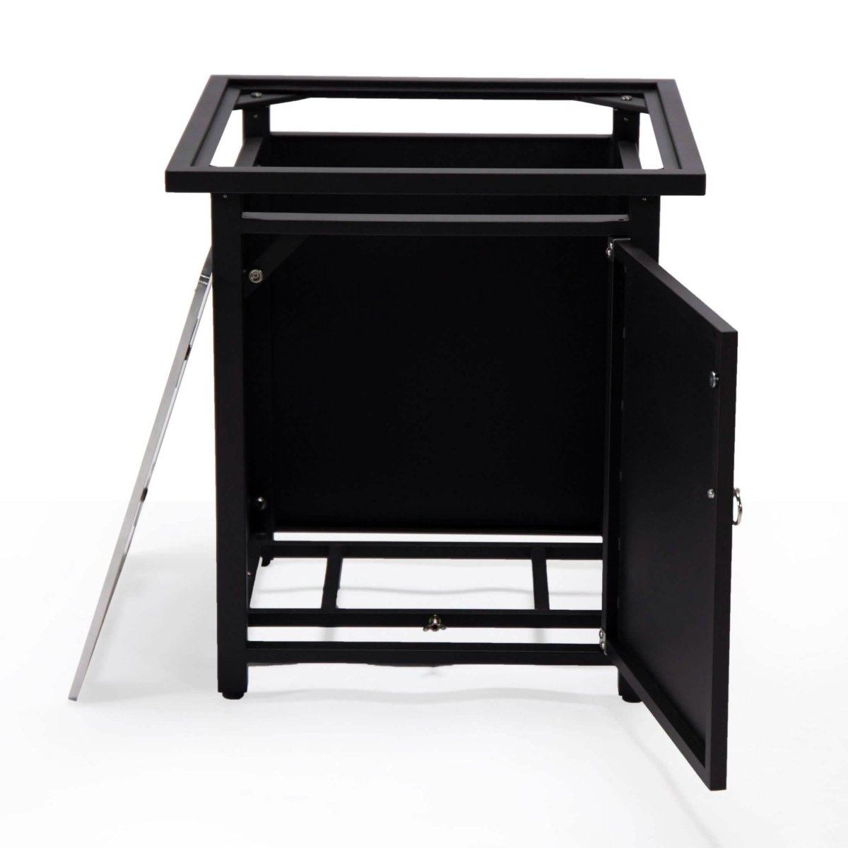 Walbrooke Outdoor Patio Square Fire Pit and Tank Holder