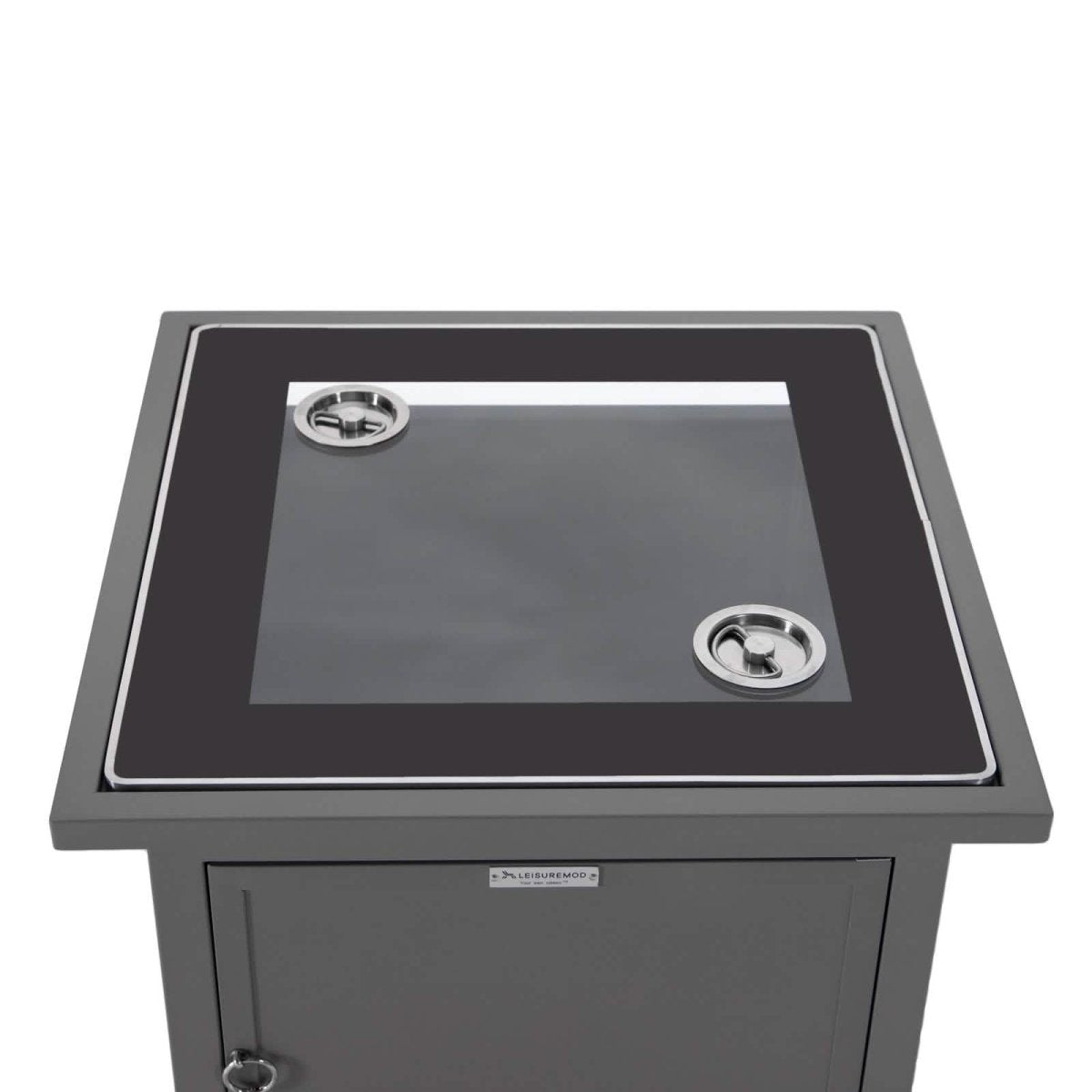 Walbrooke Outdoor Patio Square Fire Pit and Tank Holder
