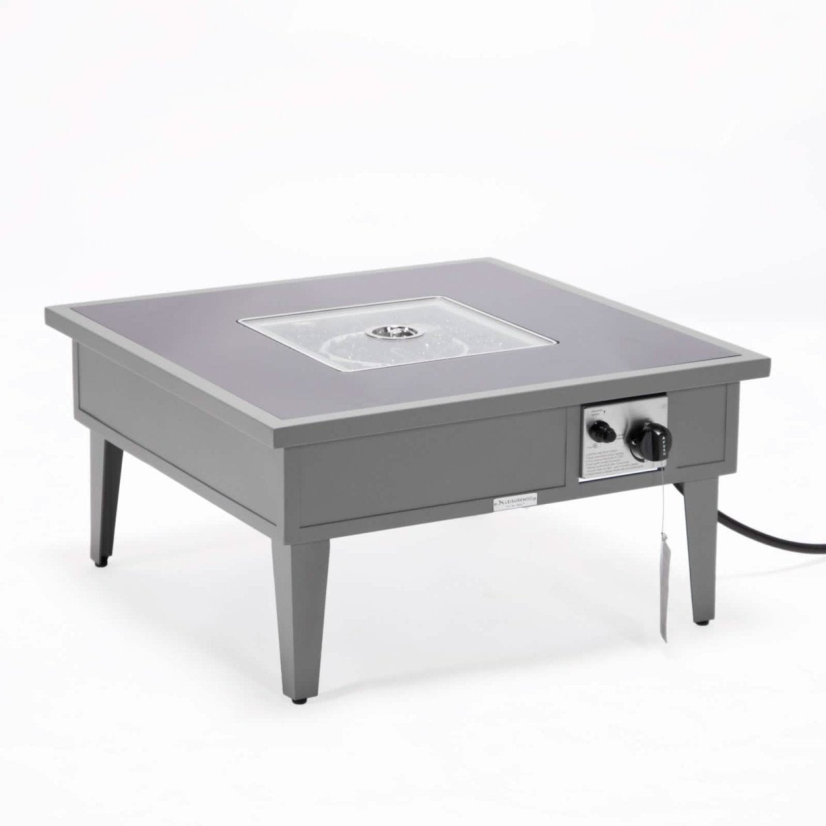 Walbrooke Outdoor Patio Square Fire Pit and Tank Holder
