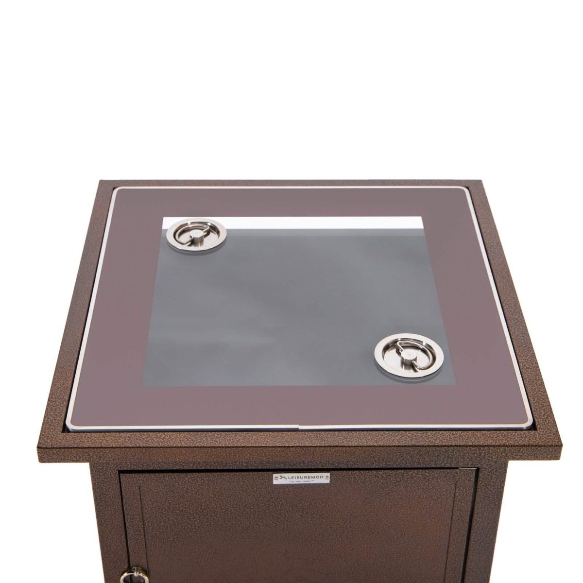 Walbrooke Outdoor Patio Square Fire Pit and Tank Holder