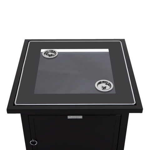Walbrooke Outdoor Patio Square Fire Pit and Tank Holder