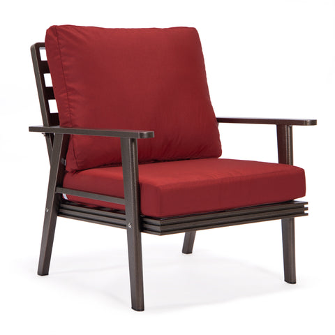 Walbrooke Aluminum Patio Conversation With Fire Pit Table & Tank Holder