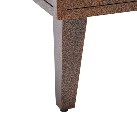 Walbrooke Outdoor Patio Square Fire Pit and Tank Holder