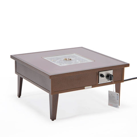 Walbrooke Outdoor Patio Square Fire Pit and Tank Holder
