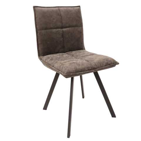 Bristol 5-Piece Dining Set with 35" Round Dining Table with White Sintered Stone Top and Black Base 4 Leather Dining ChairsExperience the perfect balance of modern design and durability with the Bristol 5-Piece Dining Set. The sleek 35" round table featur