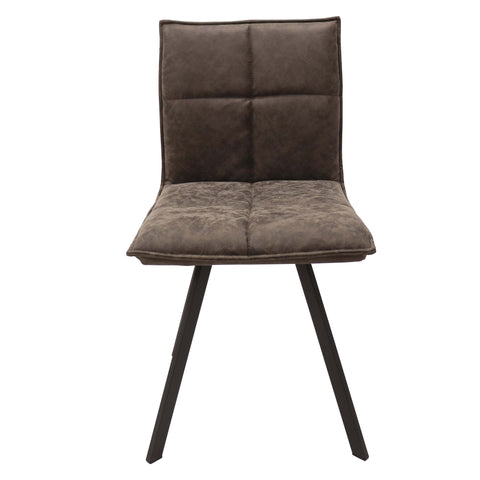 Bristol 5-Piece Dining Set with 35" Round Dining Table with White Sintered Stone Top and Black Base 4 Leather Dining ChairsExperience the perfect balance of modern design and durability with the Bristol 5-Piece Dining Set. The sleek 35" round table featur