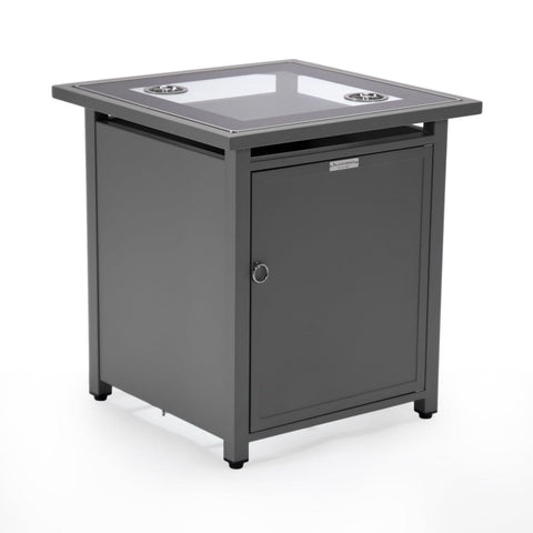 Walbrooke Outdoor Patio Square Fire Pit and Tank Holder