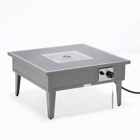 Walbrooke Outdoor Patio Square Fire Pit and Tank Holder