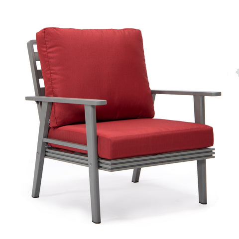 Walbrooke Aluminum Patio Conversation With Fire Pit Table & Tank Holder