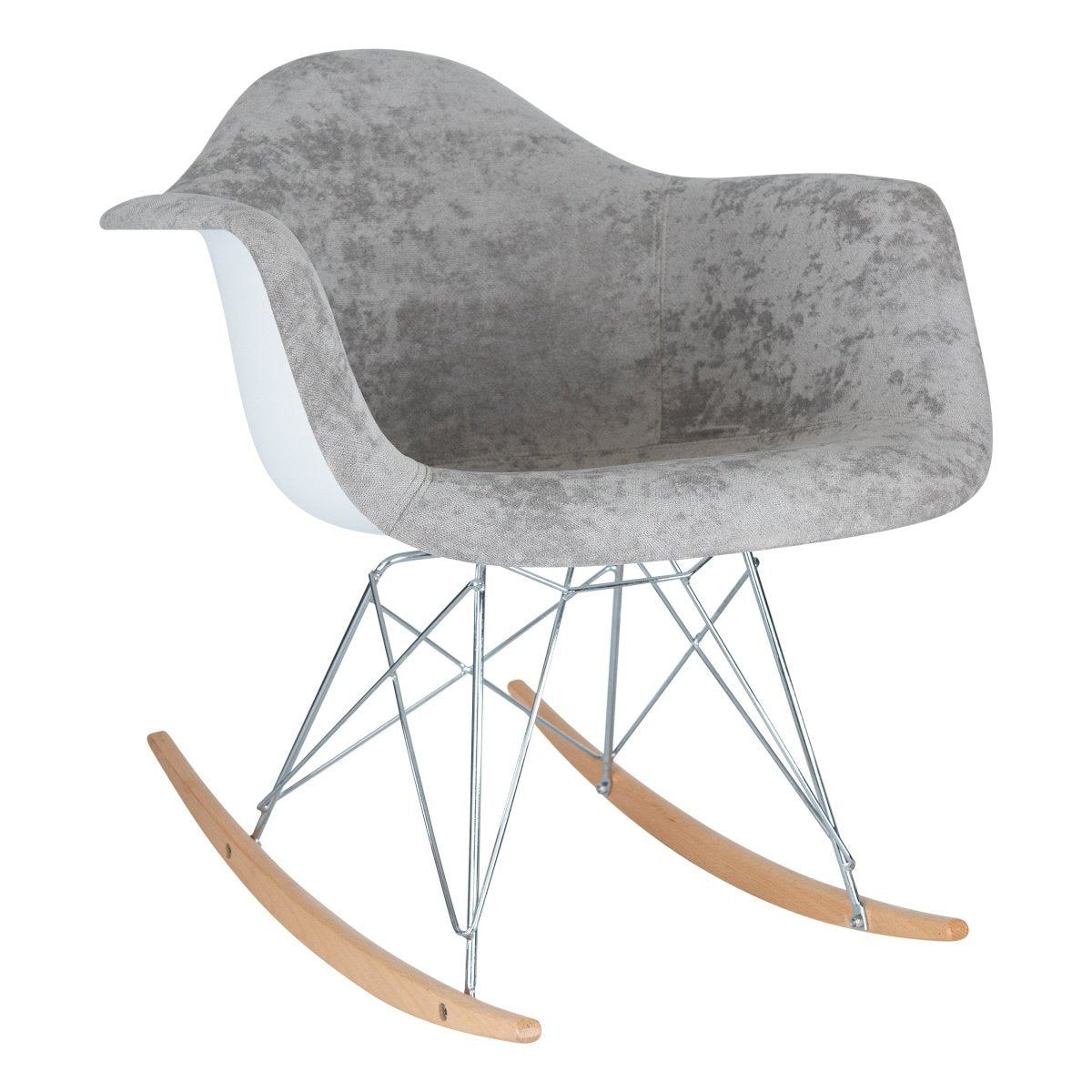 Willow Modern Fabric Eiffel Base Accent Side Chair