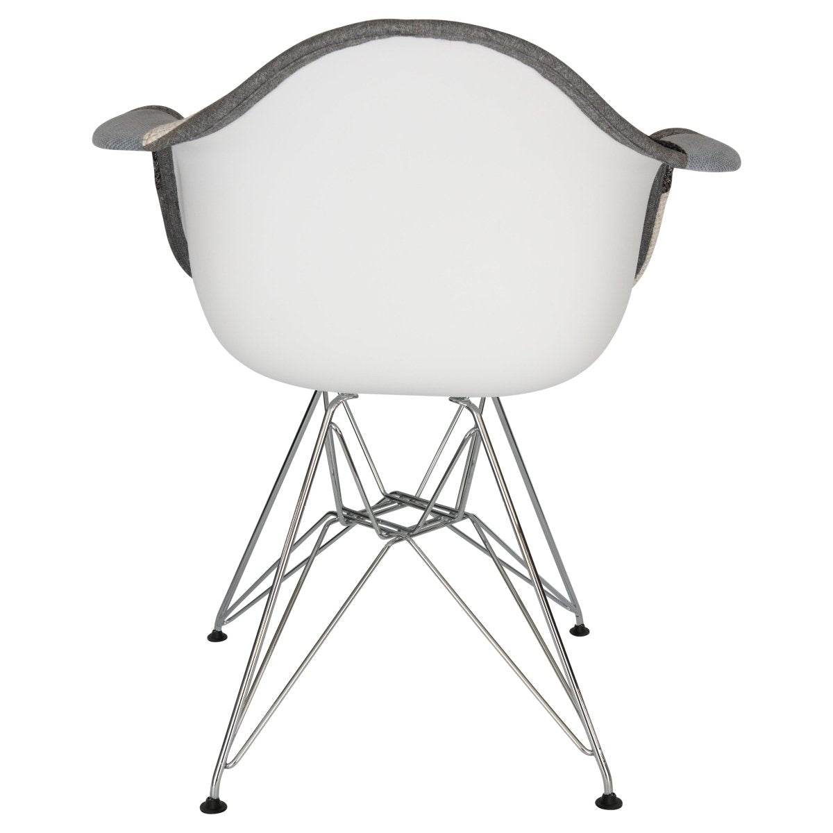 Willow Modern Fabric Eiffel Base Accent Side Chair