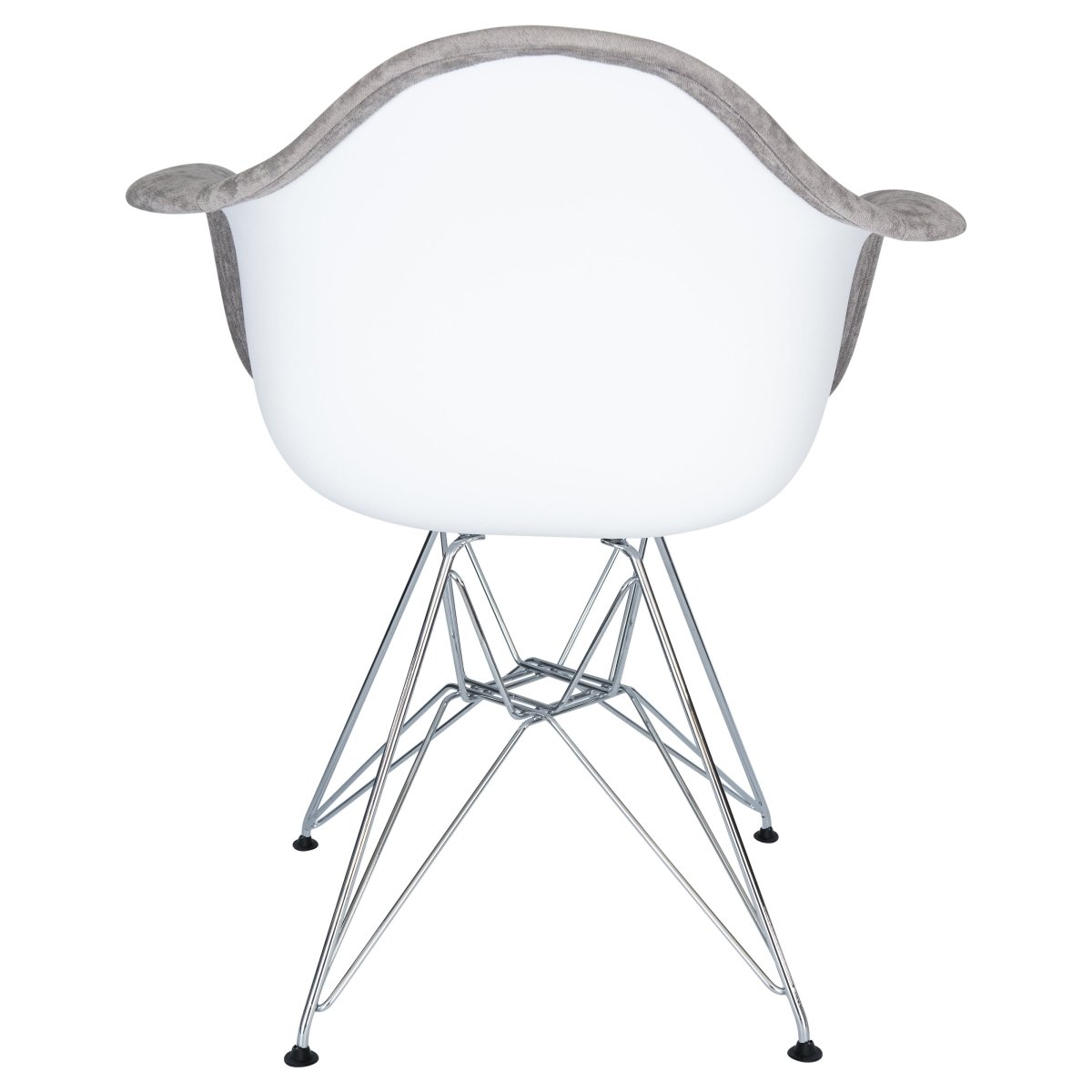 Willow Modern Fabric Eiffel Base Accent Side Chair