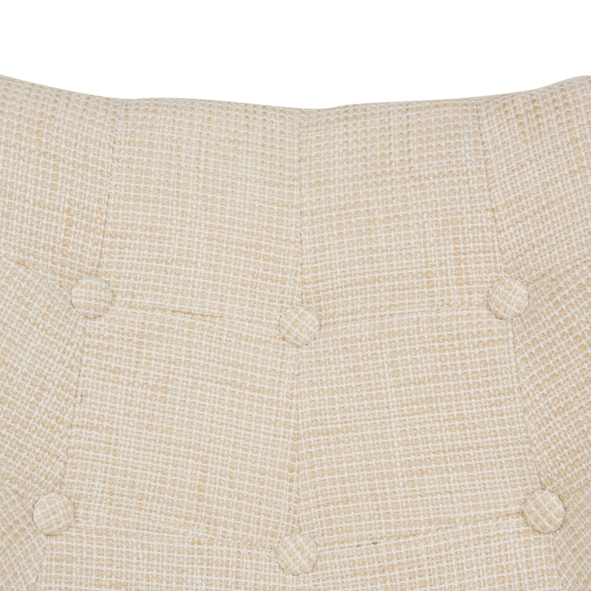 Willow Modern Petite Twill Upholstered Fabric/Velvet with Eiffel Base Rocking Chair