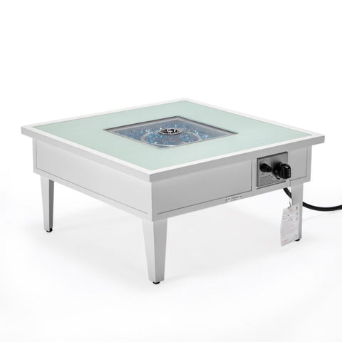 Walbrooke Outdoor Patio Square Fire Pit and Tank Holder